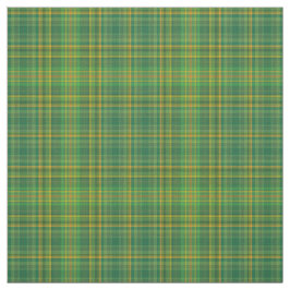 Rijke Groene Tartan (geruite) Custom Fabric Stof