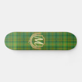 Rijke Groene Tartan (Pset) Aangepast Persoonlijk Skateboard (Horizontaal)