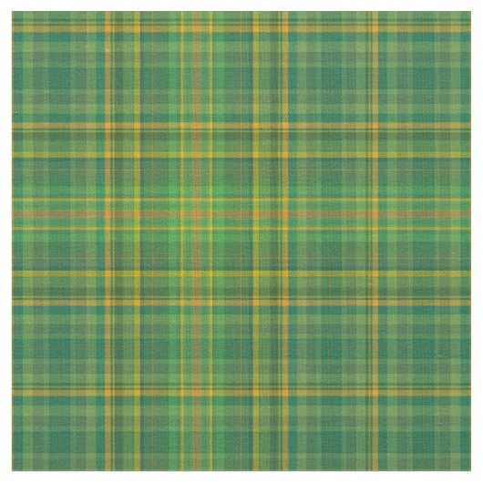 Rijke Groene Tartan (Pset) Aangepast Stof (Close Up)