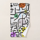 Rijke haven, Paul Klee Bad Handdoek (Handdoek)