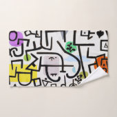 Rijke haven, Paul Klee Bad Handdoek (Handdoek)