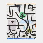 Rijke haven, Paul Klee Fleece Deken (Voorkant)