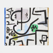 Rijke haven, Paul Klee Fleece Deken (Voorkant (Horizontaal))