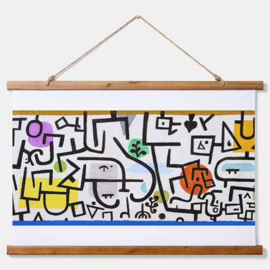 Rijke Haven, Paul Klee Hangend Wandkleed (Voorkant)