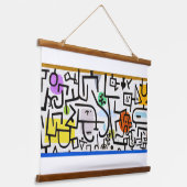 Rijke Haven, Paul Klee Hangend Wandkleed (Gebogen)