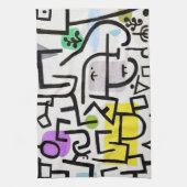 Rijke haven, Paul Klee Theedoek (Verticaal)