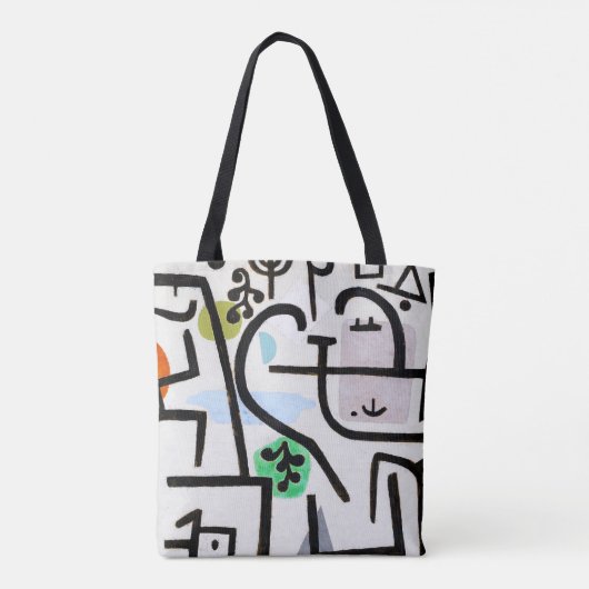 Rijke haven, Paul Klee Tote Bag (Achterkant)