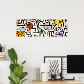 Rijke haven van Paul Klee  Poster (Thuiskantoor)
