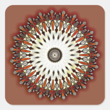 Rijke koperen mandala