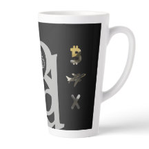 Rijke Latte Mok Abstracte Trend Interieur Decorati
