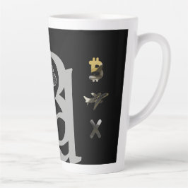 Rijke Latte Mok Abstracte Trend Interieur Decorati