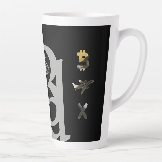 Rijke Latte Mok Abstracte Trend Interieur Decorati (Rechts)