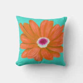 Rijke levendige rode bloem kussen