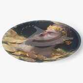 Rijke Man Rune Paper Borden |Feoh Fehu Viking Angl Papieren Bordje (Gekanteld)