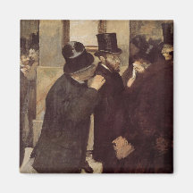 Rijke Mannen op de beurs (door Edgar Degas)