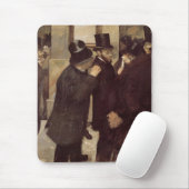 Rijke Mannen op de beurs (door Edgar Degas) Muismat (Met muis)