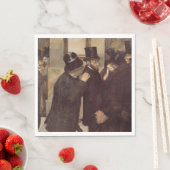Rijke Mannen op de beurs (door Edgar Degas) Servet (Insitu)