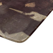 Rijke Mannen op de beurs (door Edgar Degas) Snijplank (Hoek)