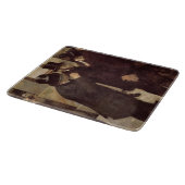 Rijke Mannen op de beurs (door Edgar Degas) Snijplank (Hoek)