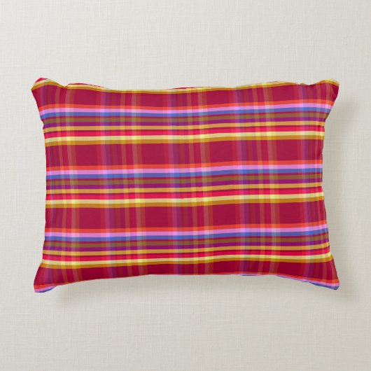Rijke Plaid RC Accent Kussen (Voorkant)