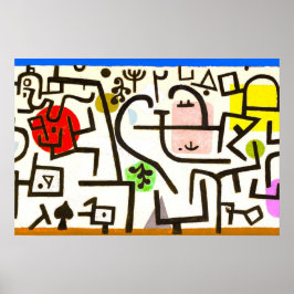 Rijke Port Abstracte Kunst Poster