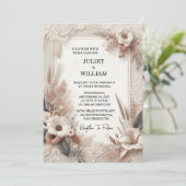 Rijke Satijnen Stof Fluweel Kant Linnen Papier Bru Kaart (Staand voorkant)