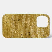 Rijke stijlvolle zwarte en gouden luxe Case-Mate iPhone case (Achterkant (horizontaal))