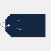 Rijke Tartan Cadeaulabel (Achterkant Horizontaal)