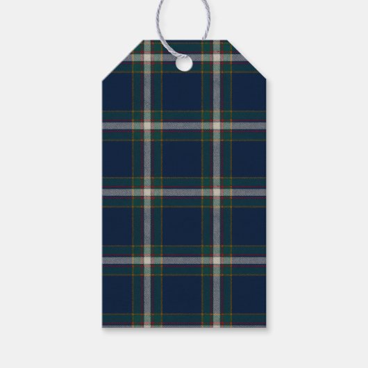 Rijke Tartan Cadeaulabel (Voorkant)