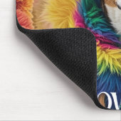 Rijke texturen: verheffende interieurontwerp muismat (Hoek)