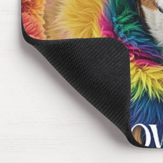 Rijke texturen: verheffende interieurontwerp muismat (Hoek)