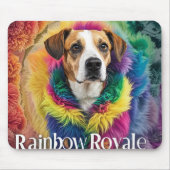 Rijke texturen: verheffende interieurontwerp muismat (Voorkant)