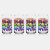 Rijke Whimsy Wit Blikvorm Glas (Achterkant)