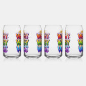 Rijke Whimsy Wit Blikvorm Glas (Rechts)