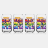 Rijke Whimsy Wit Blikvorm Glas (Voorkant)