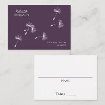 Rijke Wijn Paarse Paardenbloem Seed Wedding