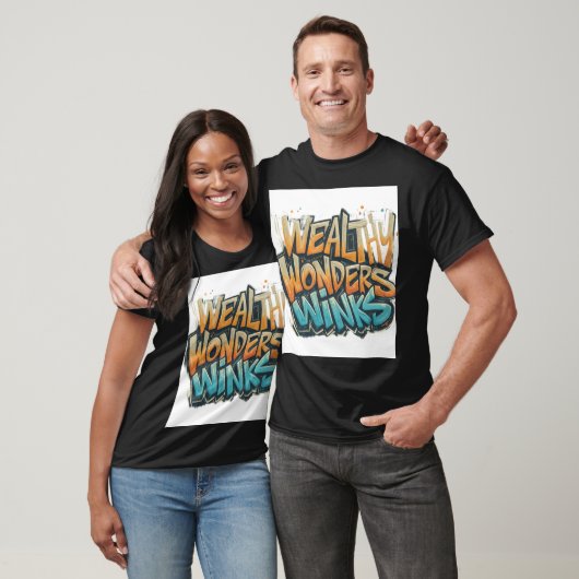 Rijke wonderen knipogen t-shirt (Unisex)