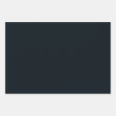 Rijke zwart mat inpakpapier vellen (Voorkant)