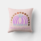 Rijkelijk op tinten van een prinses make-up regenb kussen (Achterkant)