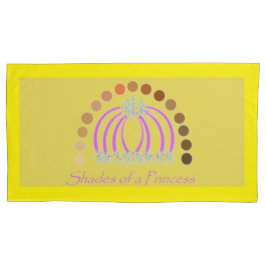 Rijkelijk op tinten van een prinses make-up regenb kussensloop