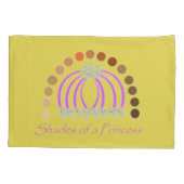 Rijkelijk op tinten van een prinses make-up regenb kussensloop (Achterkant)