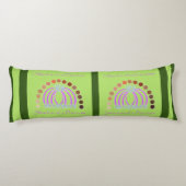 Rijkelijk op tinten van een prinses make-up regenb lichaamskussen (Achterkant)