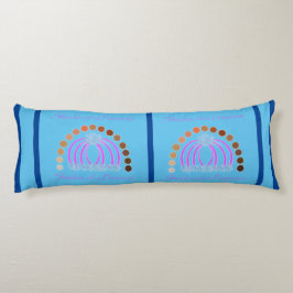 Rijkelijk op tinten van een prinses make-up regenb lichaamskussen