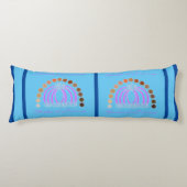 Rijkelijk op tinten van een prinses make-up regenb lichaamskussen (Voorkant)