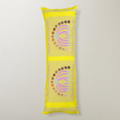 Rijkelijk op tinten van een prinses make-up regenb lichaamskussen (Achterkant (Verticaal))