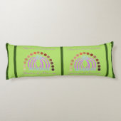 Rijkelijk op tinten van een prinses make-up regenb lichaamskussen (Achterkant)