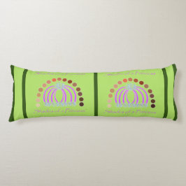 Rijkelijk op tinten van een prinses make-up regenb lichaamskussen