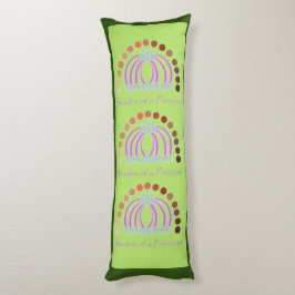 Rijkelijk op tinten van een prinses make-up regenb lichaamskussen