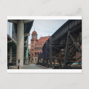 rijkmond virginia history downtown near railroad briefkaart