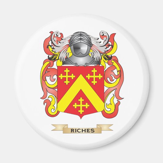 Rijks Wapen (Familie Crest) Magneet (Voorkant)